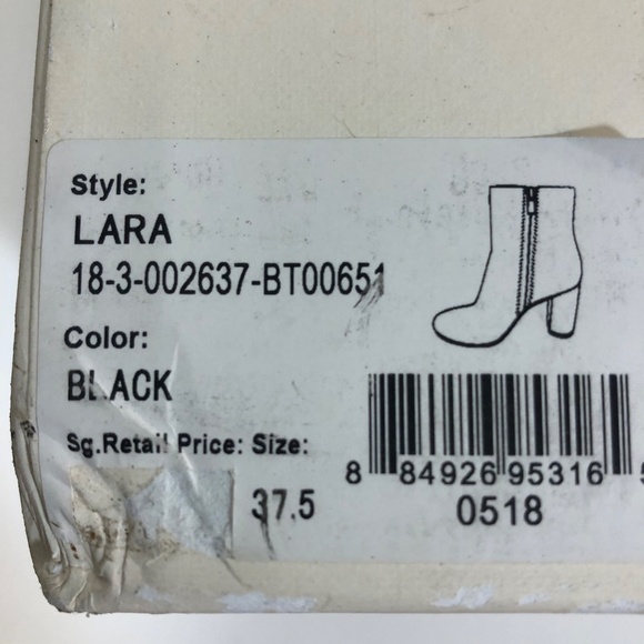 JOIE LEATHER BOOTIES SIZE 7 NIB - Picture 7 of 8